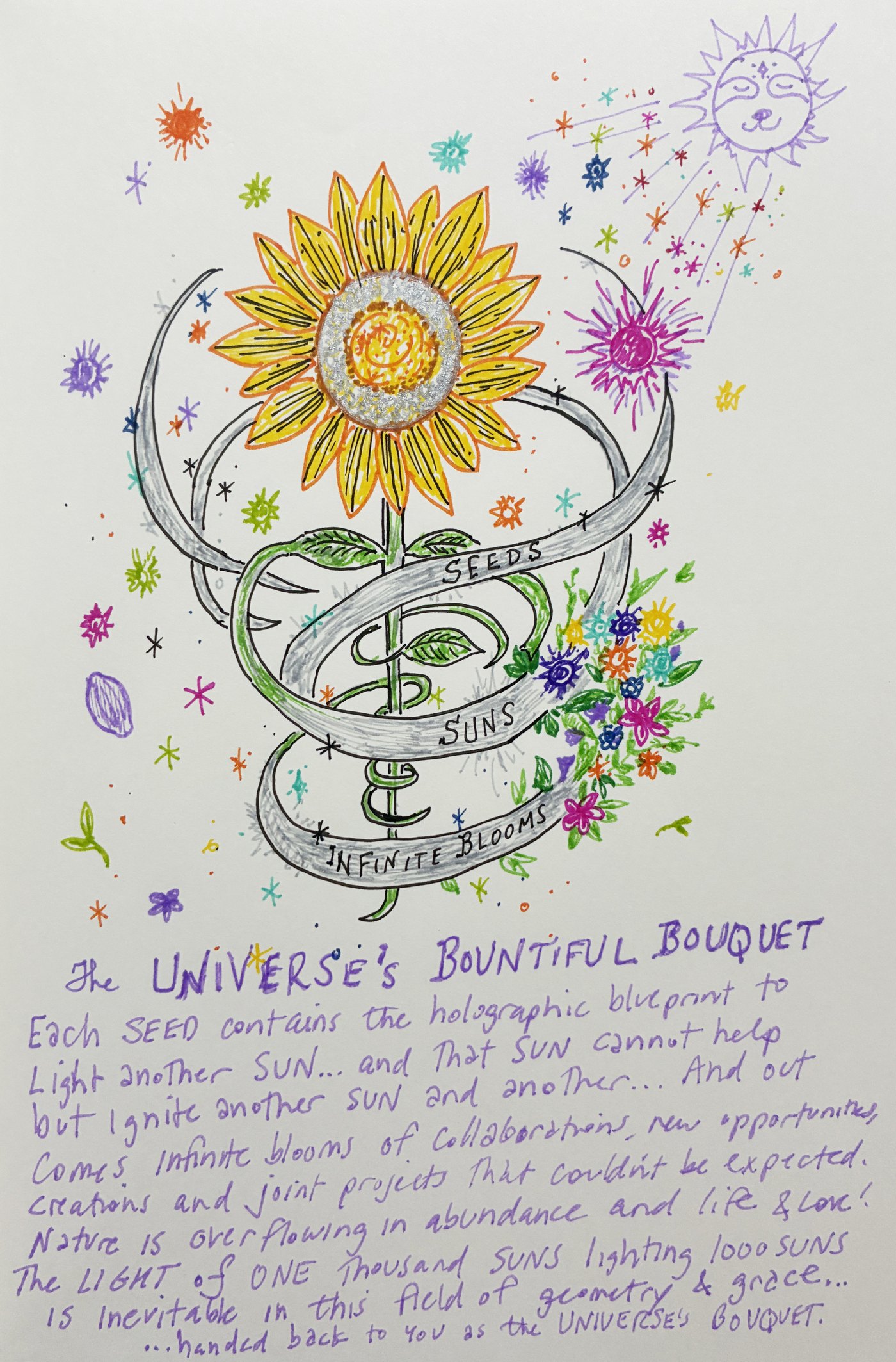 The Universe's Bountiful Bouquet