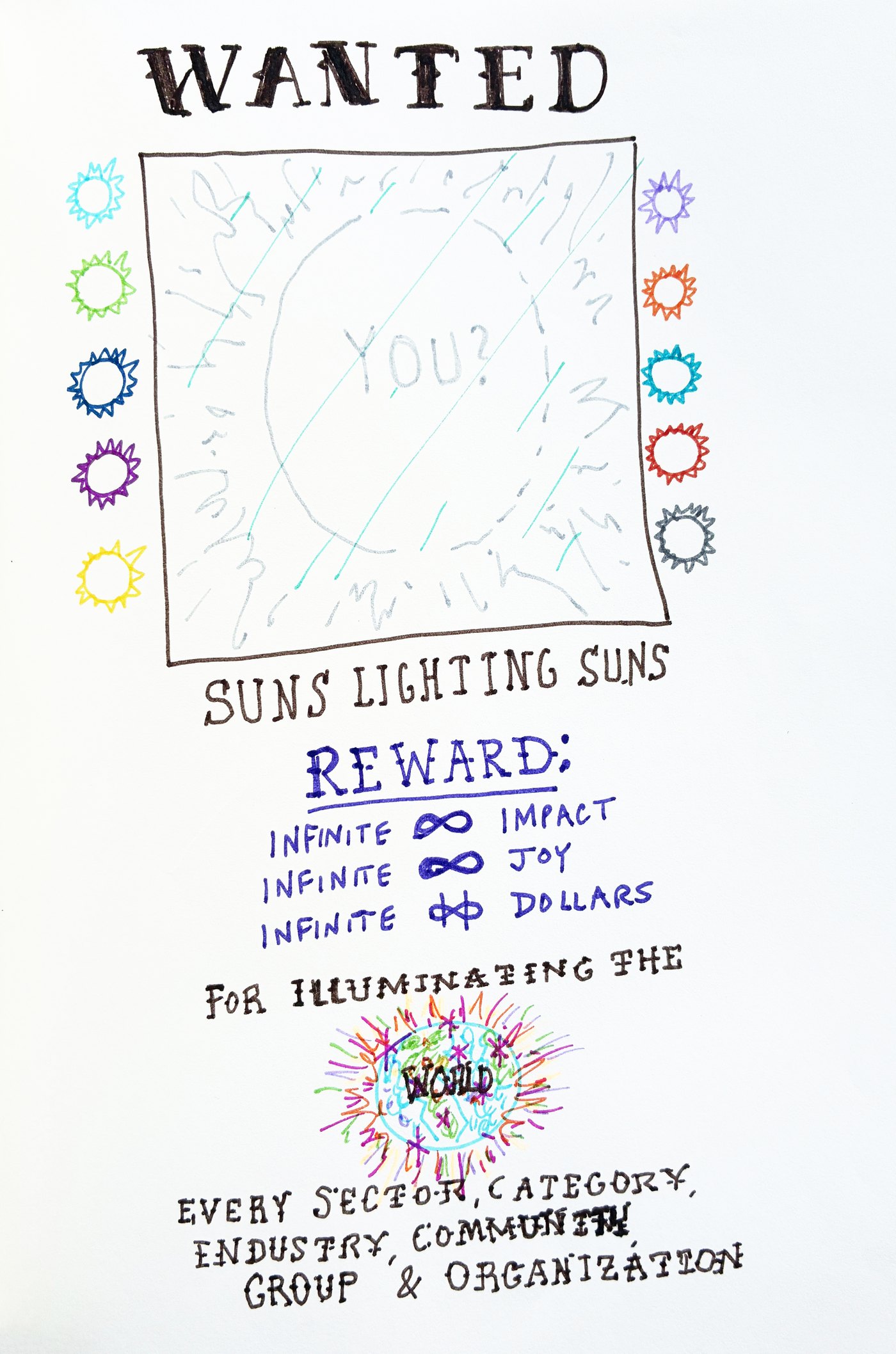 Wanted: Suns Lighting Suns